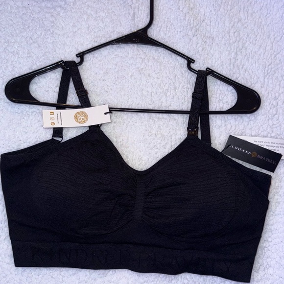 NWT Kindred bravely sublime nursing and pumping bra size large. Black. - Picture 3 of 7